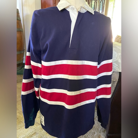 Cambridge Varsity Polo Jersey. Heavy Cotton Hand Sewn Placards Number UNISEX MM - Picture 1 of 10